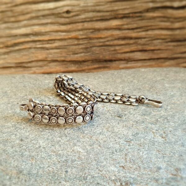 Bracelet indien en argent TIKA