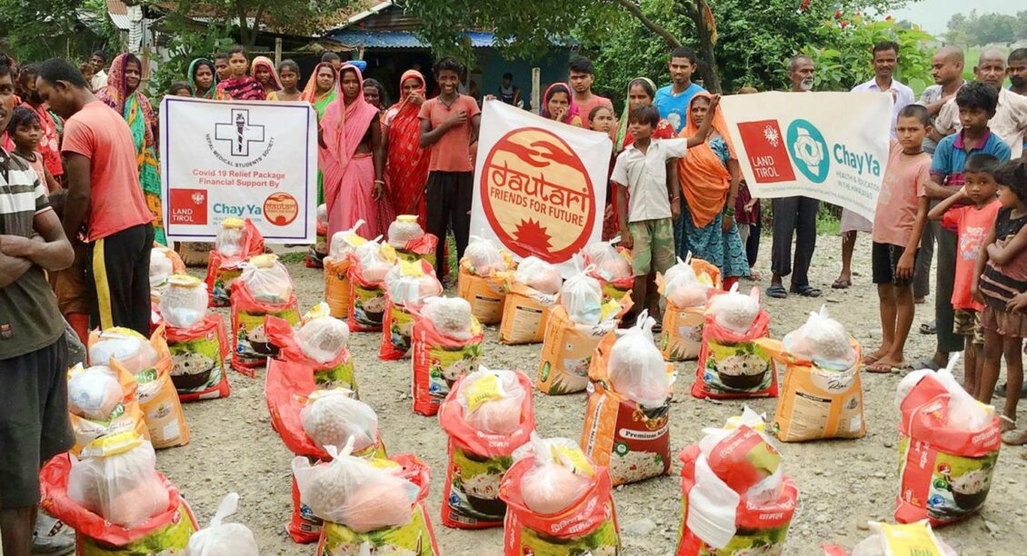 Støtte for Nepal - covid 19