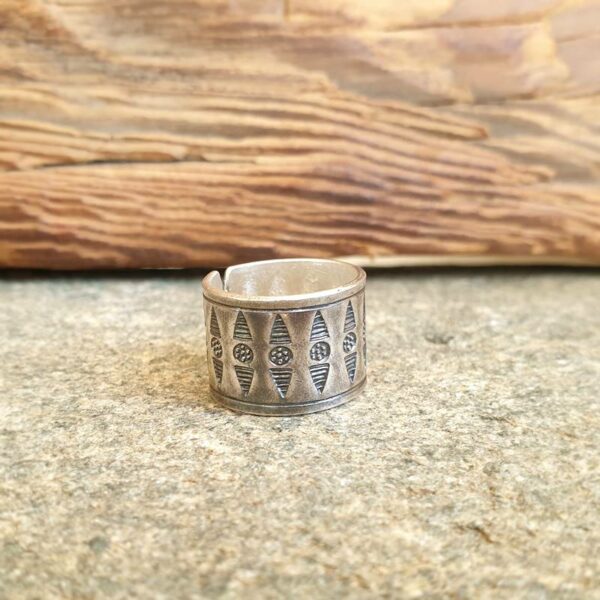 KAREN ethnic silver ring