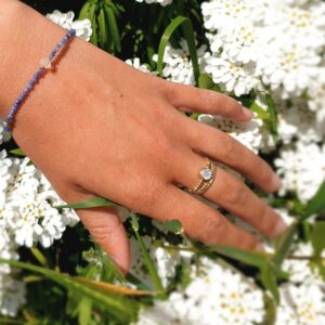 OÏA golden moonstone ring