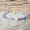 Sodalite and moonstone bracelet OCEAN