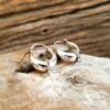Créoles argent boho chic