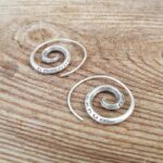 Petites spirales argent THAÏ
