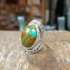 Bague turquoise naturelle DÔ