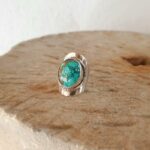 Grosse bague en turquoise naturelle