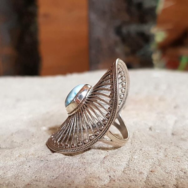 Inel larimar argint FAN