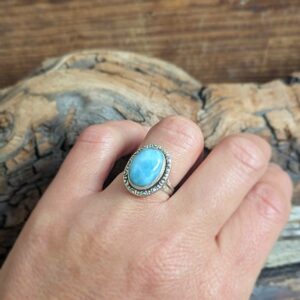 Bague larimar argent OCEAN