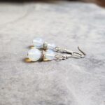 Boucles d'oreilles en pierre de lune