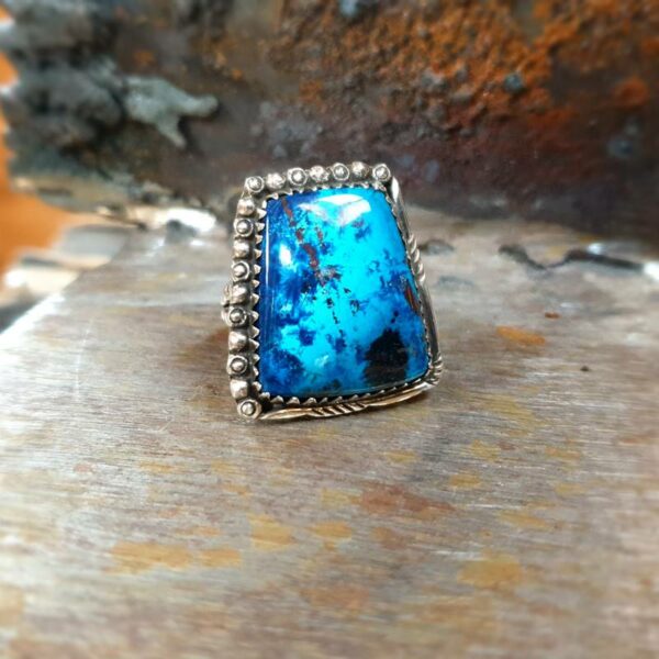 BOHEME Sëlwer Chrysocolla Ring