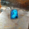 Bague chrysocolle argent BOHÈME