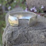 Bracelet manchette ethnique argent