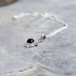 Petit pendentif onyx argent