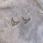 Boucles d'oreilles en argent ethniques CALCUTA