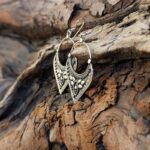 Boucles d'oreilles en argent ethniques CALCUTA