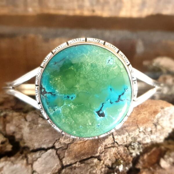 LHASSA natuurlijke turquoise armband