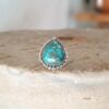 Bague turquoise naturelle TIBET