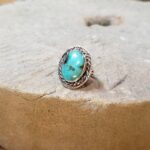 Bague turquoise naturelle TIBET
