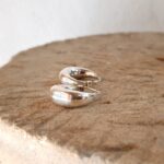 Boucles d'oreilles créoles argent