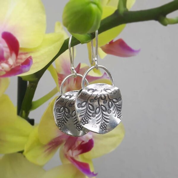 Boucles d'oreilles argent KAREN
