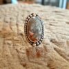 Bague jaspe impérial argent