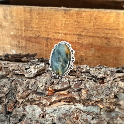 Bague pietersite argent EQUILIBRE