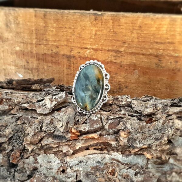 Bague pietersite argent EQUILIBRE