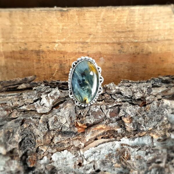 Bague pietersite argent EQUILIBRE