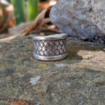 Bague en argent tressé KAREN
