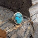 Grosse bague turquoise ANNAPURNA