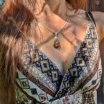 Pendentif en jaspe et argent