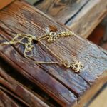 Collier fleur de lotus or