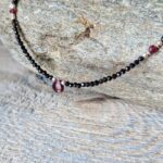 Collier onyx et grenat SAMARKANDE – Image 3