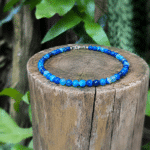 Collier en agate bleue OCÉANE