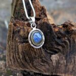 Pendentif labradorite argent PROTECTION