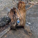 Pendentif labradorite argent PROTECTION