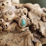 Pendentif turquoise argent UDAÏPUR