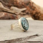 Bague argent et turquoise GOKYO