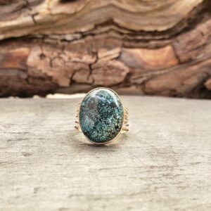 Bague argent et turquoise GOKYO