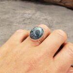 Bague argent et turquoise GOKYO