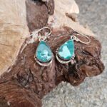 Boucles d'oreilles turquoise KHAMPA