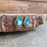 Boucles d'oreilles turquoise KHAMPA