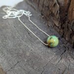 Collier turquoise véritable STUPA