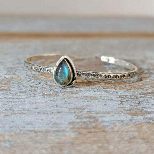 Jonc labradorite goutte