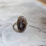 Bague en jaspe orbiculaire