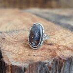 Bague en jaspe orbiculaire