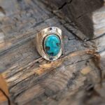 Bague turquoise argent OM