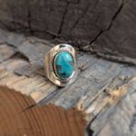 Bague turquoise argent OM