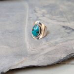 Bague turquoise argent OM