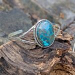 Bracelet turquoise argent MYSORE