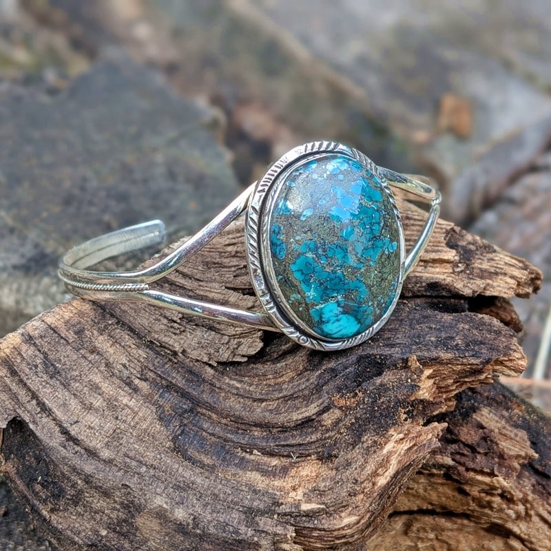 Bracelet turquoise argent MYSORE Bracelet turquoise argent MYSORE